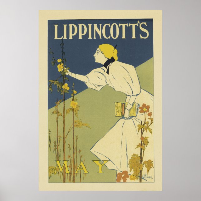 Vintage französische Poster - Lippincott (Vorne)