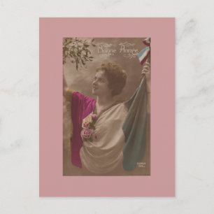 Vintage französische Postkarte