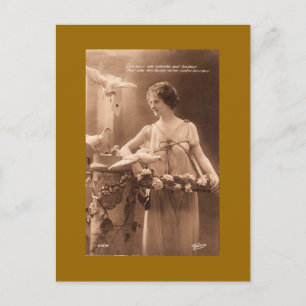 Vintage französische Postkarte