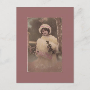 Vintage französische Postkarte