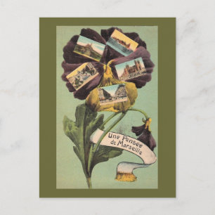 Vintage französische Postkarte