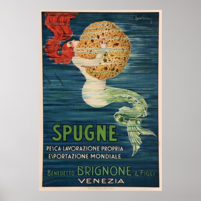 Vintage französische Spontanwerbung Poster (Vorne)