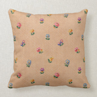 Vintage französische Tapeten-Blumenmuster-Kissen Kissen