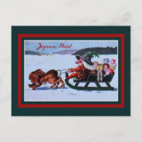 Vintage französische Trolle wie Weihnachten