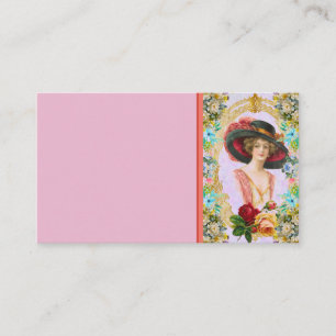 Vintage französische Visitenkarte