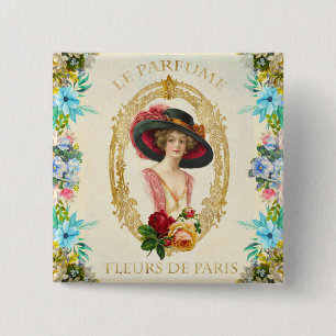 Vintage französischer Knopf Button