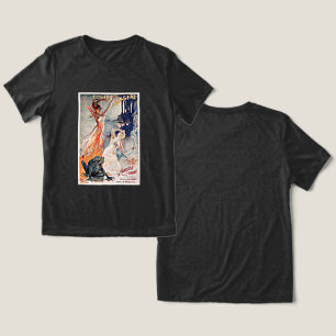 Vintage französisches Ballettposter Tri-Blend Shirt
