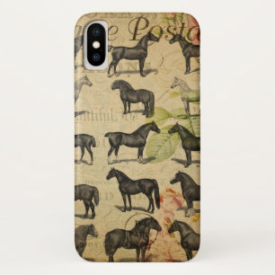 Vintage französisches Pferd Case-Mate iPhone Hülle