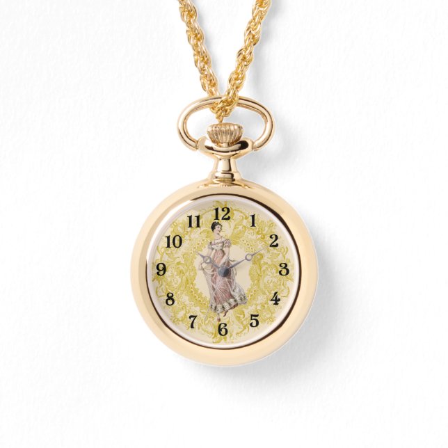 Vintage Frau Armbanduhr (Vorderseite)