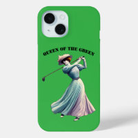 Vintage Frau Golfer Golfschläger Golf Club URM