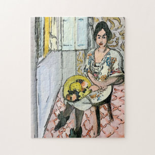 Vintage Frau Plakate Puzzle
