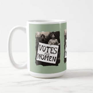 Vintage Frauen-Abstimmungs-Tasse Tasse