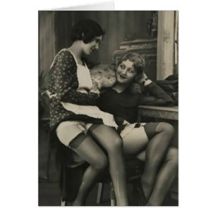 Vintage Frauen in der Liebe