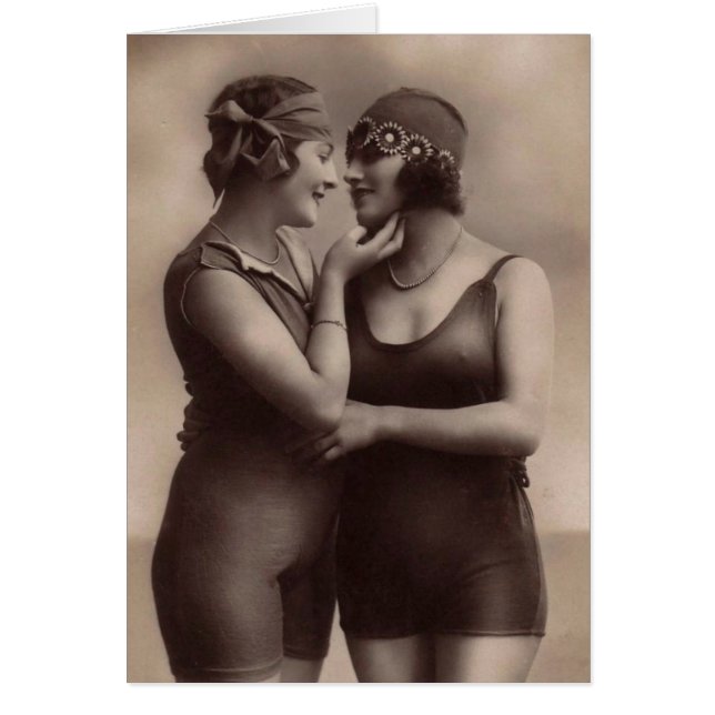 Vintage Frauen in der Liebe (Vorne)