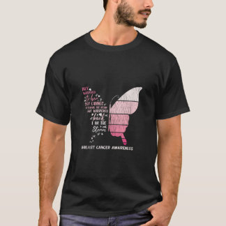 Vintage Frauen Krieger Brustkrebs-Bewusstsein Rosa T-Shirt