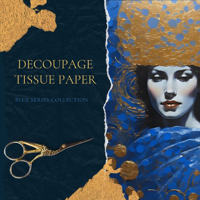 Vintage Frauendekoupage Seidenpapier (Von Creator hochgeladen)