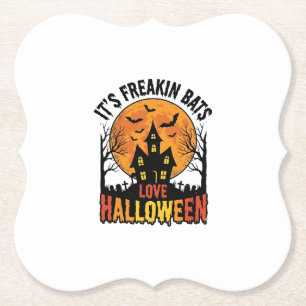 Vintage Freakin Fledermäuse lieben Halloween-Shirt Untersetzer