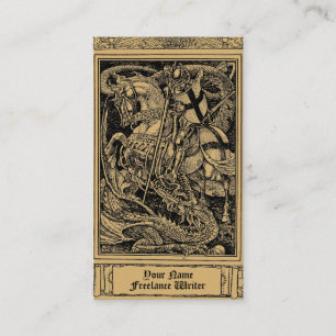 Vintage-Freelance-Dienstleistungen Walter Crane Vo Visitenkarte