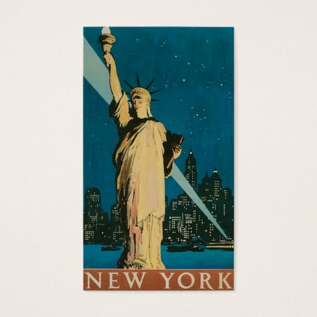 Vintage "Freiheitsstatue" New York City (Vorderseite)