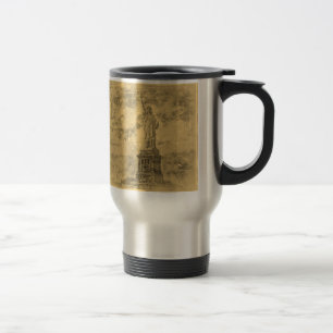 Vintage Freiheitsstatue, New York - Tasse