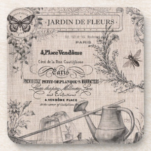 Vintage French Garden Untersetzer