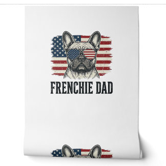 Vintage Frenchie Dad Patriotisches Bulldog-Shirt_1 Tapete