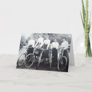 Vintage - Freunde, die wir auf unserem Weg treffen Karte
