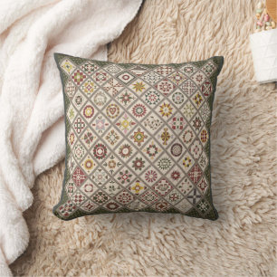Vintage-Freundschafts-Quilt Kissen