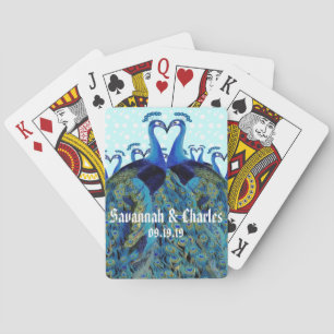 Vintage Friedenstruppen Küssen Hochzeitsgeschenke Spielkarten