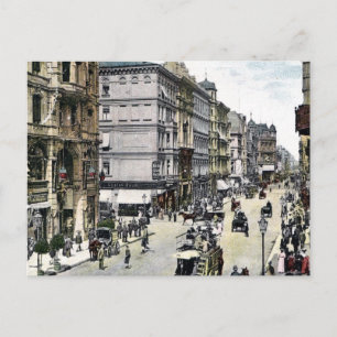 Vintage Friedrichstraße 1890er Postkarte