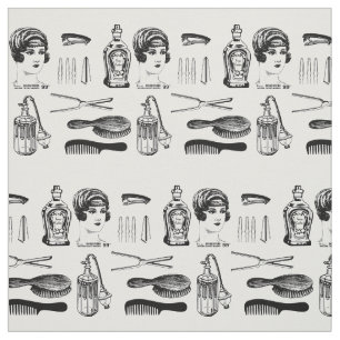 Vintage Friseurschere  Stoff