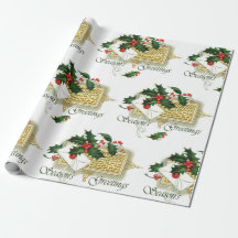 Vintage Frohe Festtage