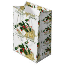 Vintage Frohe Festtage Weihnachten