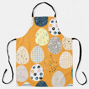 Vintage Frohe Ostern Skandinavisches Design Schürze