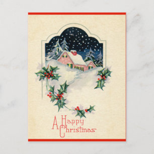 Vintage Frohe Weihnachten