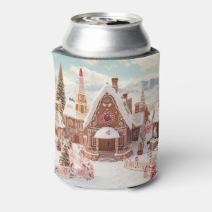Vintage Frohe Weihnachten Dosenkühler