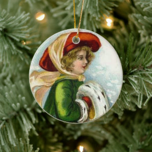 Vintage frohe Weihnachtsschmuck