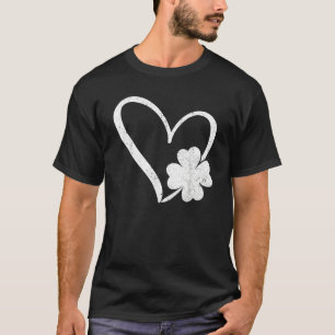 Vintage Frohes St. Patrick's Day Geh Glücklich Iri T-Shirt