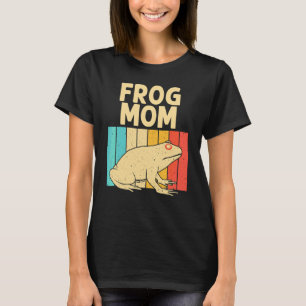 Vintage-Frosch für Mama Oma Süßer Frosch Kröte T-Shirt