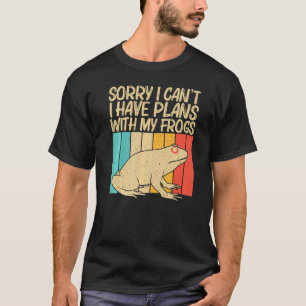 Vintage-Frosch für Männer Frauen Kinder Süßer Fros T-Shirt
