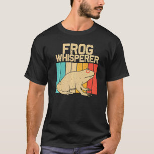 Vintage-Frosch für Männer Frauen Kinder Süßer Fros T-Shirt