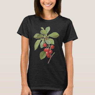 Vintage-Frucht-Kirsche-Essen, Kirschen von Redoute T-Shirt