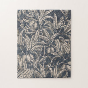 Vintage Frucht u. Blumeni Puzzle