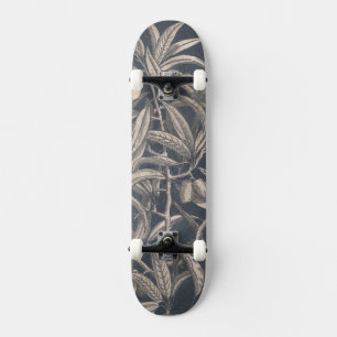 Vintage Frucht u. Blumeni Skateboard