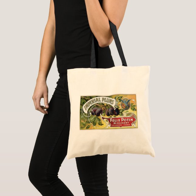 Vintage Fruchtkäse Tragetasche (Vorderseite (Produkt))