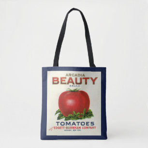 Vintage-Fruchtkisten-Etikett, Arcadia Beauty Tomat