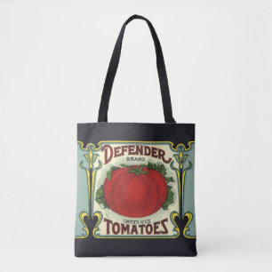 Vintage-Fruchtkisten-Etiketten-Kunst, Defender Tom