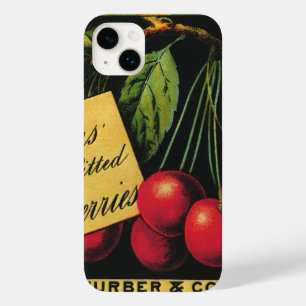 Vintage-Fruchtkisten-Etiketten-Kunst, Thurber-Kirs Case-Mate iPhone 14 Plus Hülle