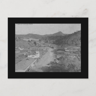 Vintage frühe Ansicht Estes Park Colorado CO Postk Postkarte