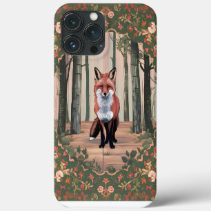 Vintage Fuchs im Wald Naturinspirierte Kunst Case-Mate iPhone Hülle